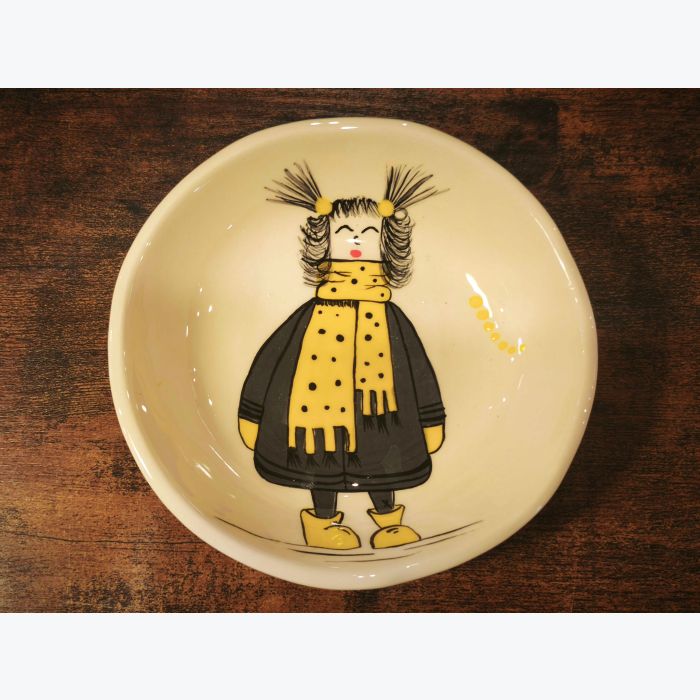 Les couettes folles ! Jaune