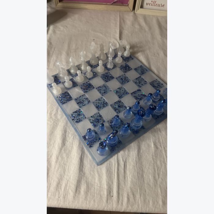 Echiquier en résine epoxy