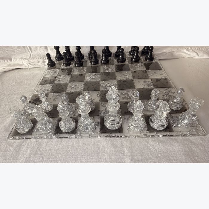 Echiquier en résine époxy