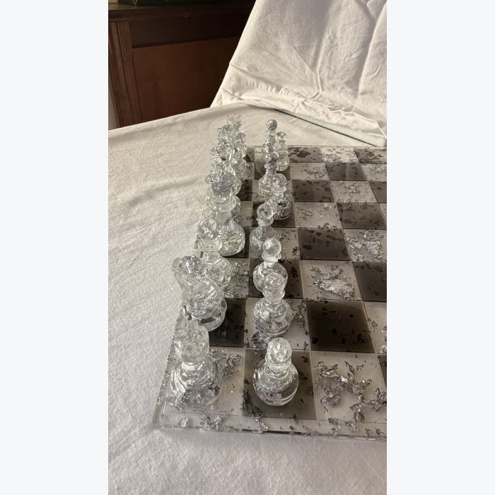 Echiquier en résine époxy