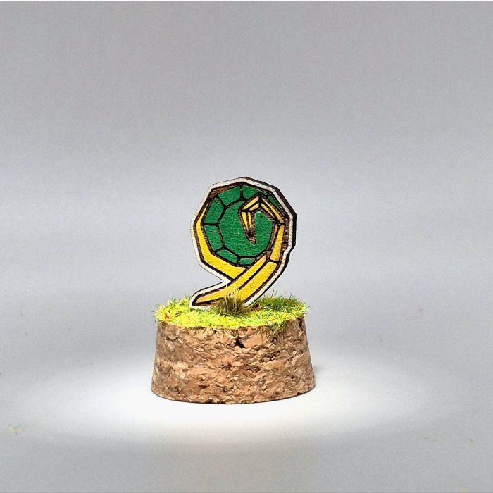 Émeraude Kokiri Zelda – Mini Décoration Gamer – Cadeau fan Nintendo