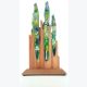 Support à couteaux magnétique à poser en bois - SKYLINE GROUNDED COMPACT WOODMIX
