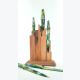 Support à couteaux magnétique à poser en bois - SKYLINE GROUNDED COMPACT WOODMIX