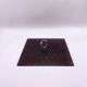 Bague en argent quartz et or - Charbon