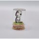 Mini diorama Kodama sous cloche – Déco Japon – Décoration zen inspirée de la forêt.