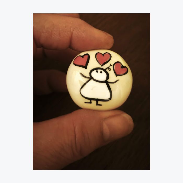 Bisous de poche : jonglerie