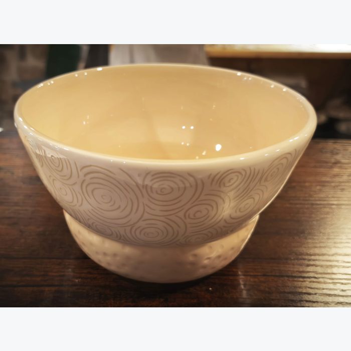 Bol faïence tons naturels
