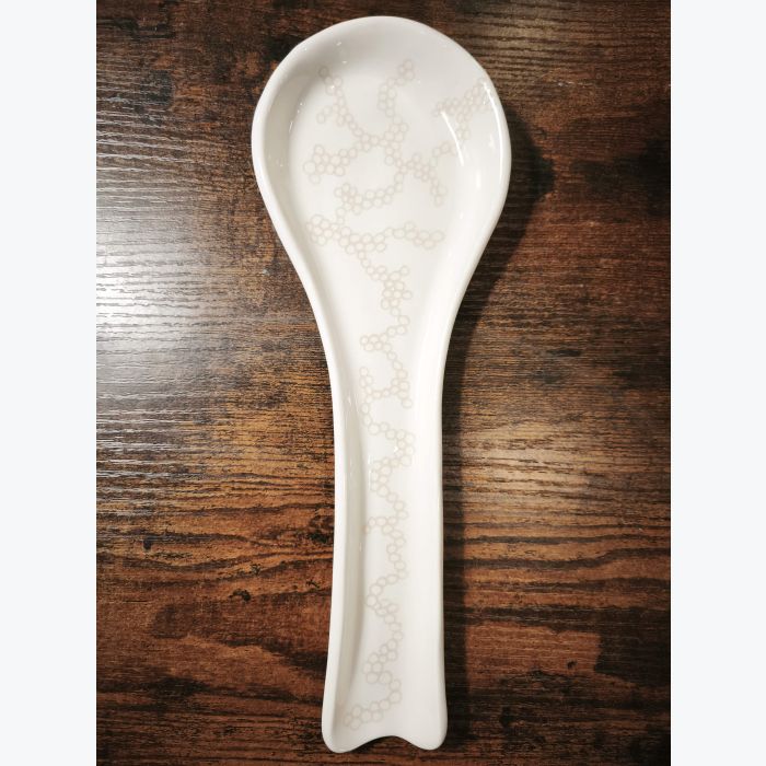 Repose cuillère déco bulles