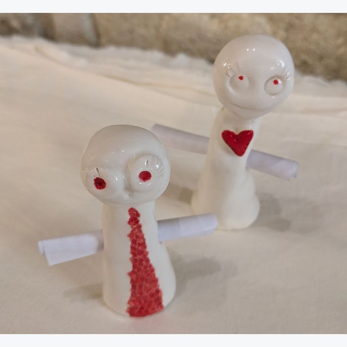 Chuchottine Monsieur et Madame (lot de 2)