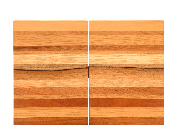 Tabouret Mezenc en bois Bayadère
