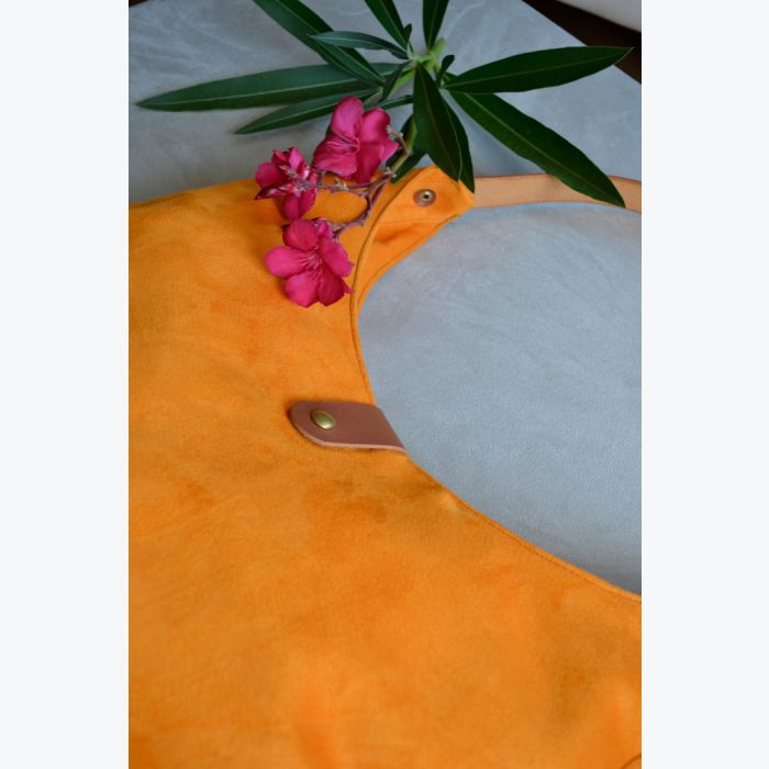 Sac Hobo - Suédine Orange