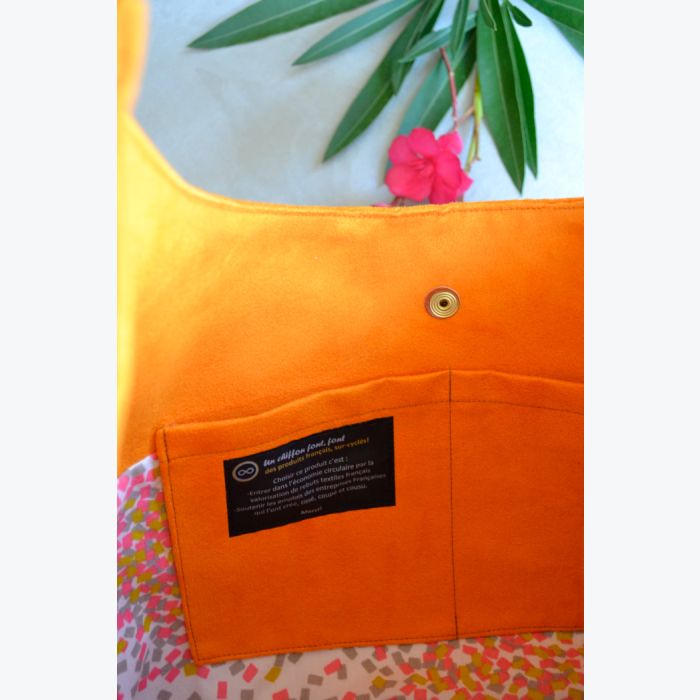 Sac Hobo - Suédine Orange