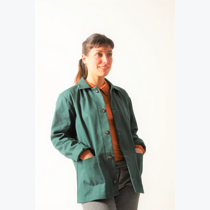 Veste Minimaliste - Vert émeraude