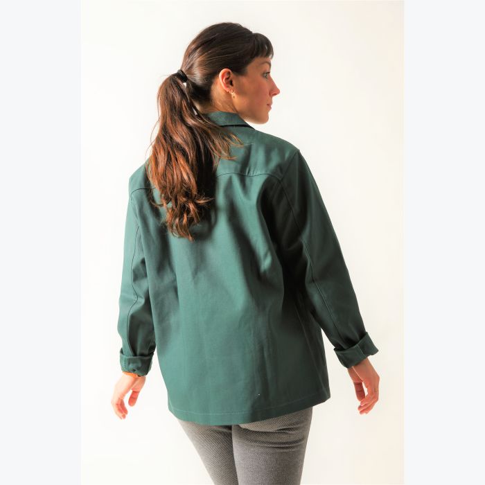 Veste Minimaliste - Vert émeraude