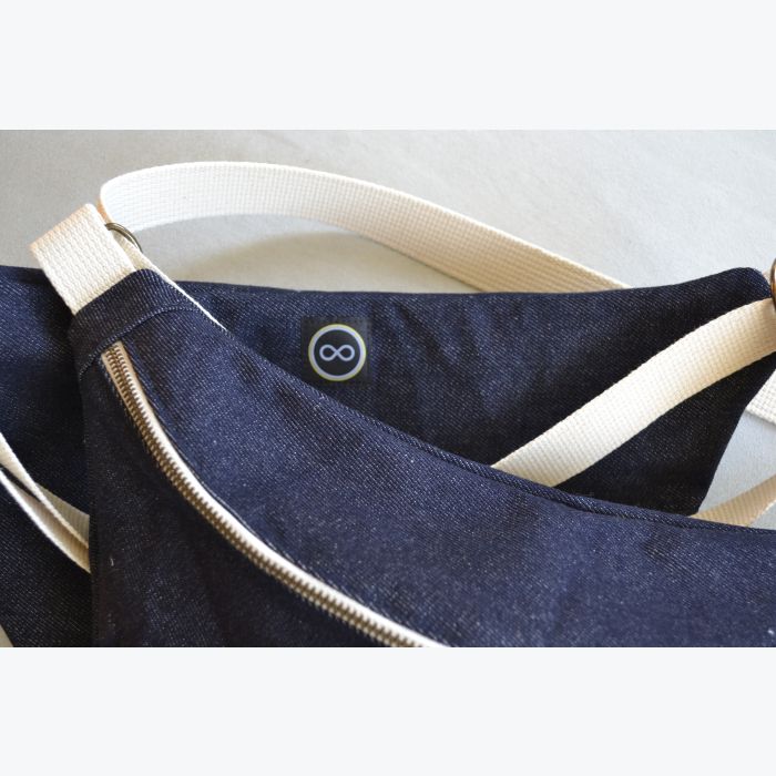 Sac Banane - Denim brut