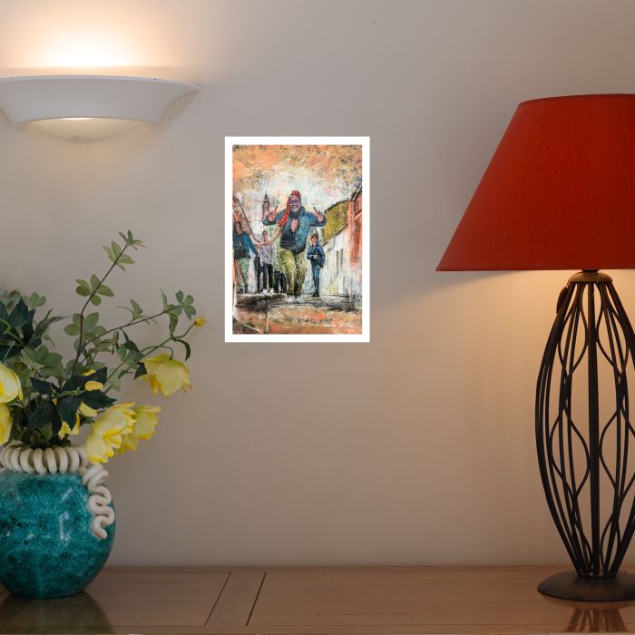 Ménilmontant, sa jeunesse : tableau ou s'entrecroisent peinture et photo