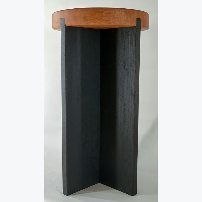 Tabouret / Guéridon / Bout de canapé - BLACK CROSS