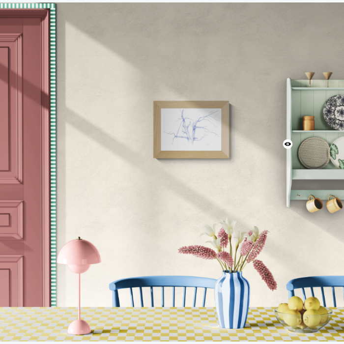 Reproduction d'art d'un dessin original effectué au stylo à bille