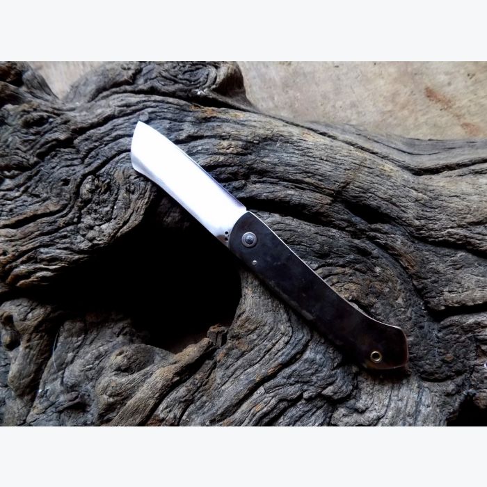 Couteau pliant 2 clous manche en Inox