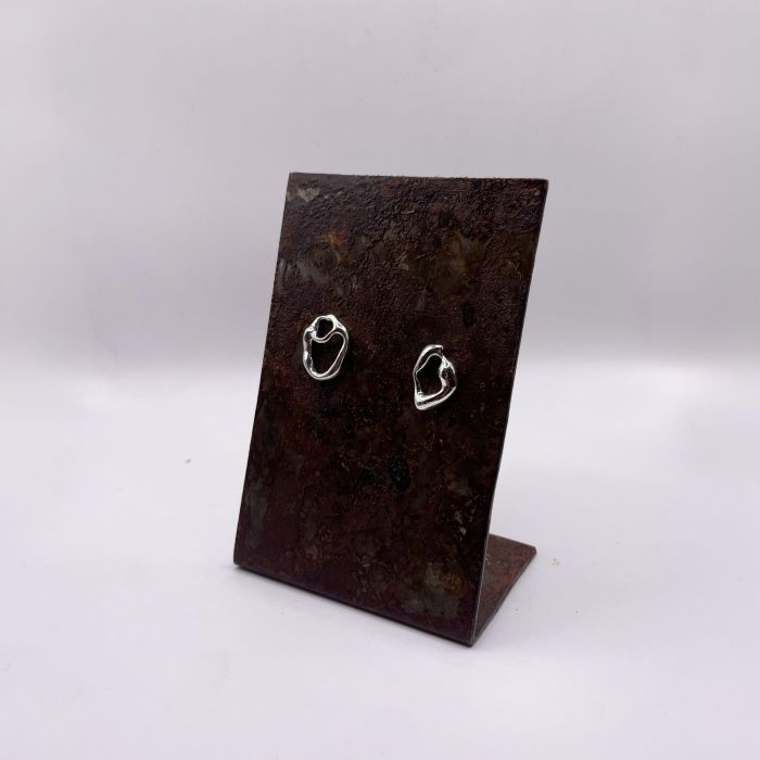Boucle d'oreille en argent 925 - Âme