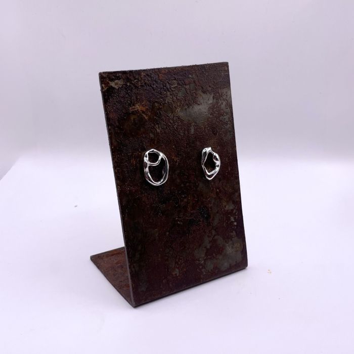 Boucle d'oreille en argent 925 - Âme