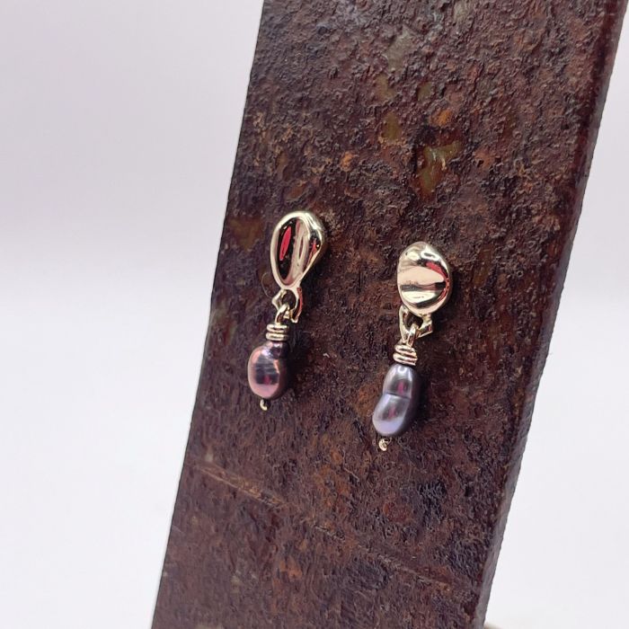 Boucle d'oreille - Gouttes or 9K