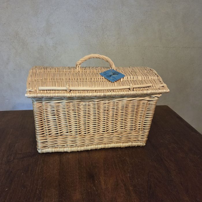 Malle pirate osier blanc