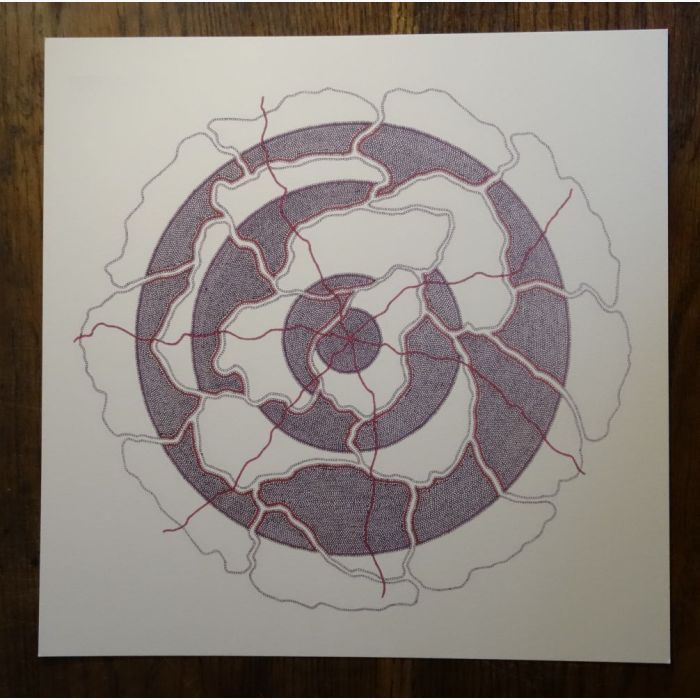 Terre, dessin au stylo
