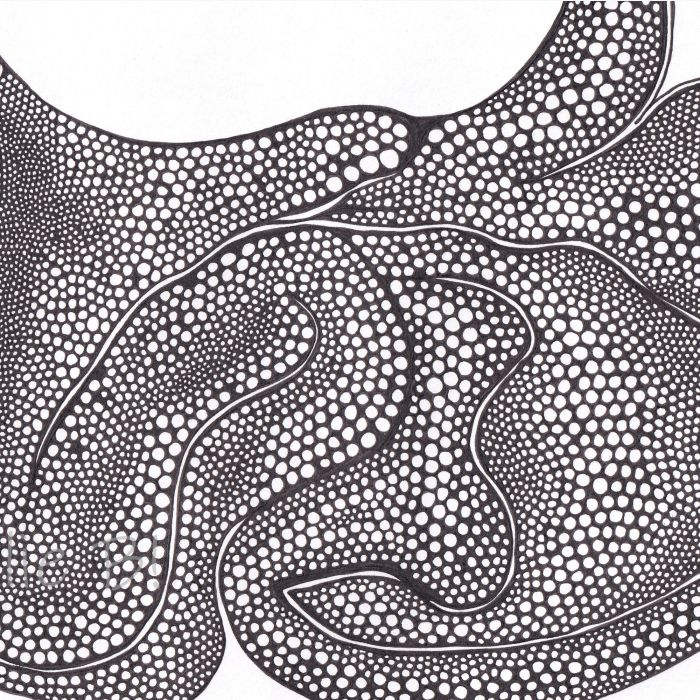 Cerveau bulles, dessin au stylo