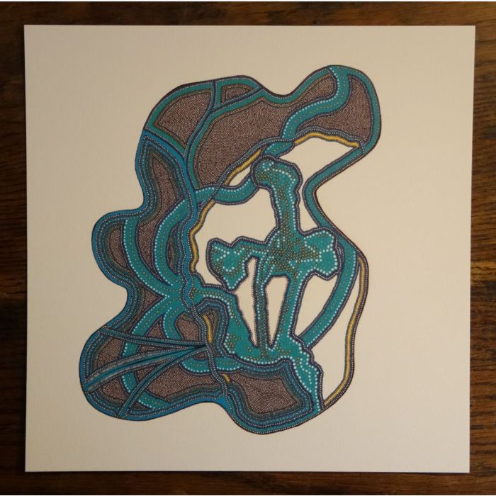 Homme d’avant - Jaillissement, dessin au stylo