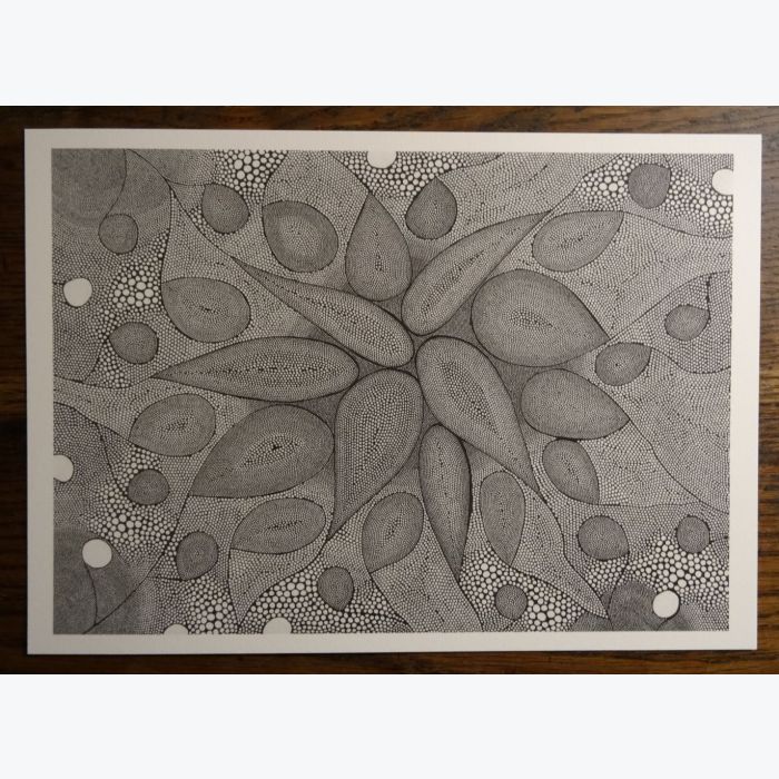 Univers 2 Noir/Blanc, dessin au stylo