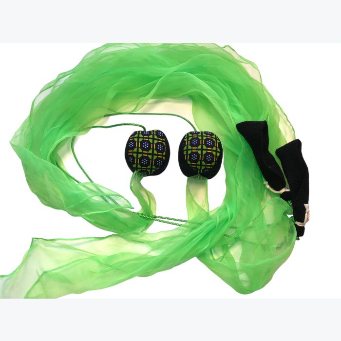 Bolas Longs Foulards Verts, Souffle de Nature