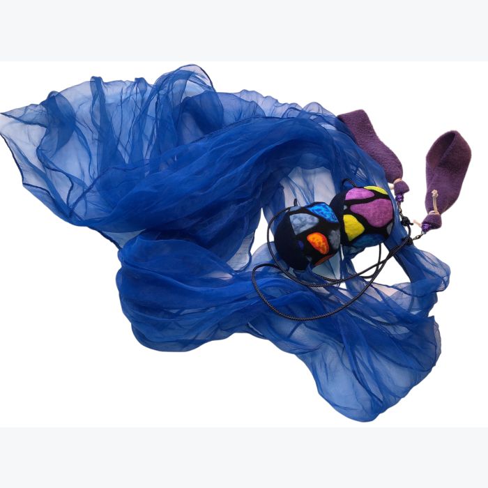 Bolas Longs Foulards Bleus, Regard d'Océan