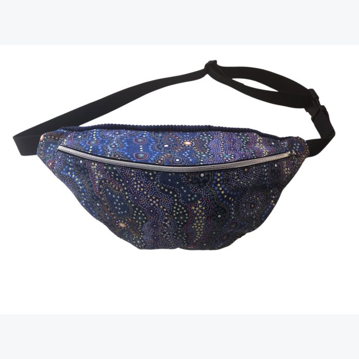 Sac banane XXL Bleu d'Azur