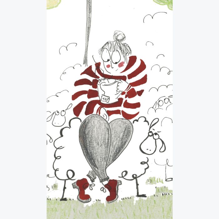 Impression A3 risographie "Thé nature"