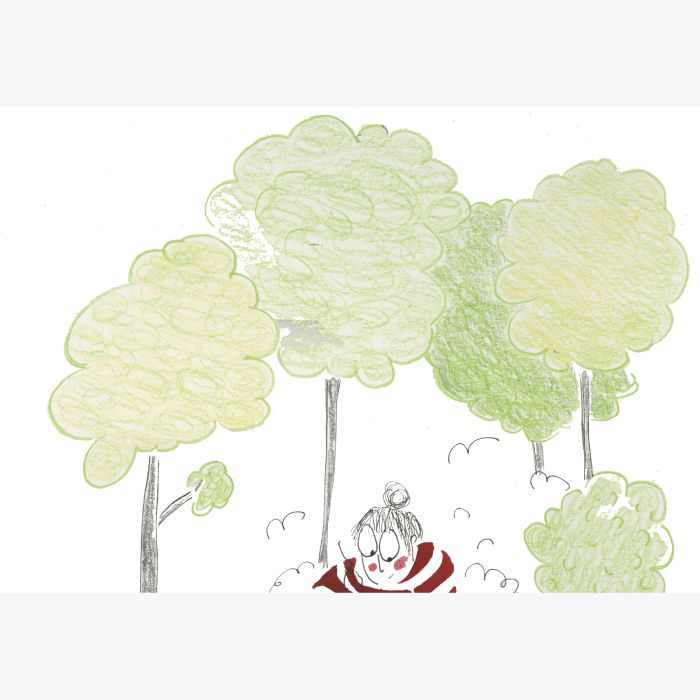 Impression A3 risographie "Thé nature"