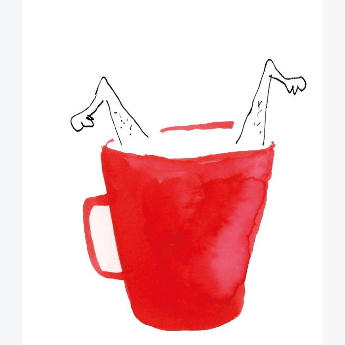 Impression A3 risographie "Tea time"