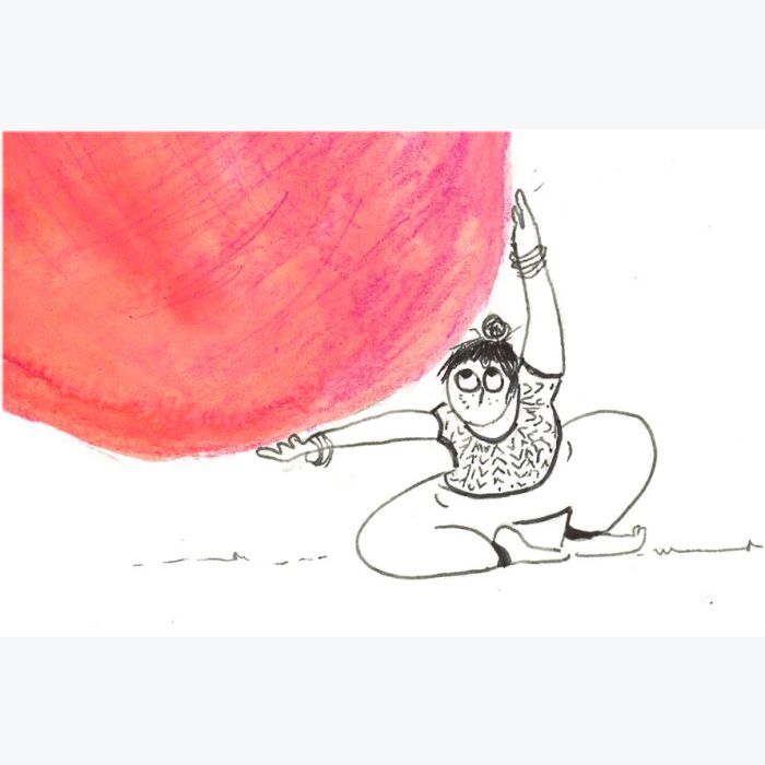 Impression A3 risographie "Aubergine"