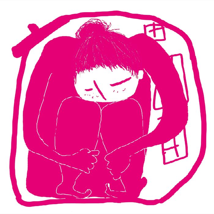 Impression A3 risographie "tiens toi,comme tu peux, dans ta case"