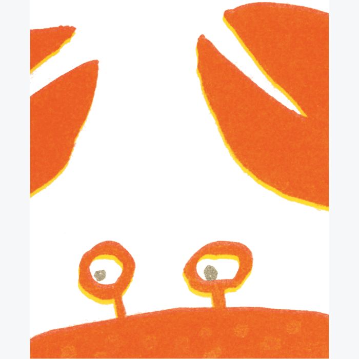 Impression A3 risographie "Crabes"