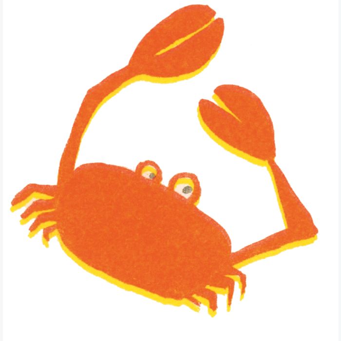 Impression A3 risographie "Crabes"