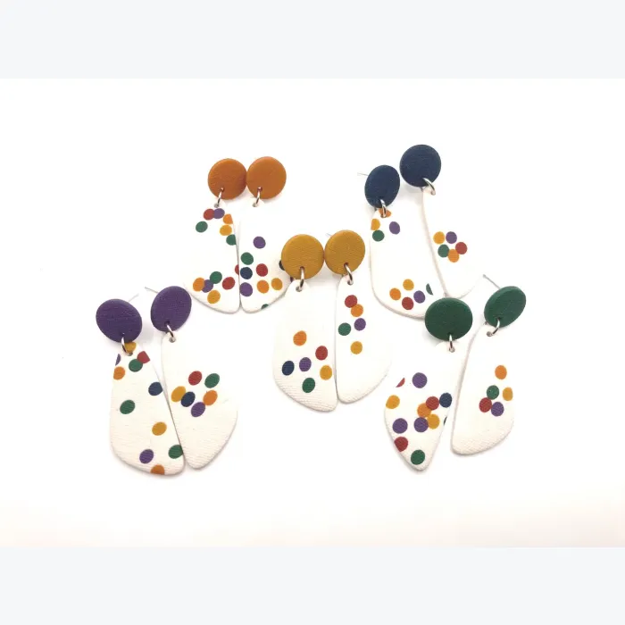 Boucles d’oreilles CONSTANCE collection CIRCUS, acier inoxydable hypoallergénique