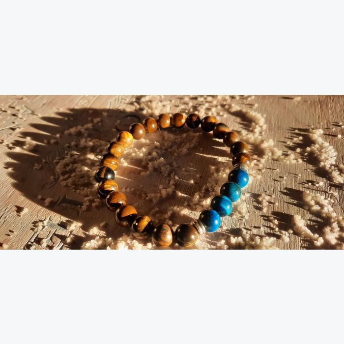 Bracelet en œil de tigre
