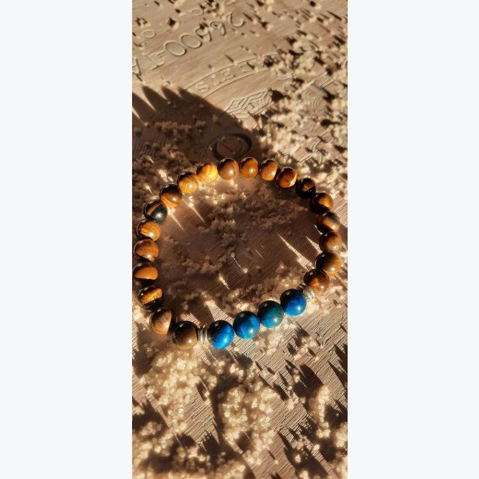 Bracelet en œil de tigre