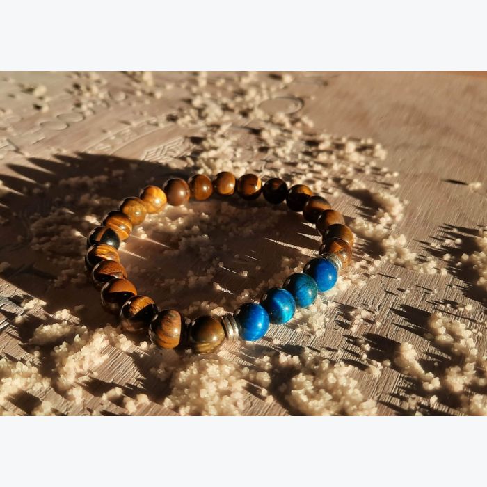 Bracelet en œil de tigre
