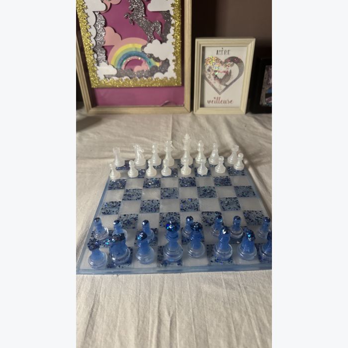 Echiquier en résine epoxy