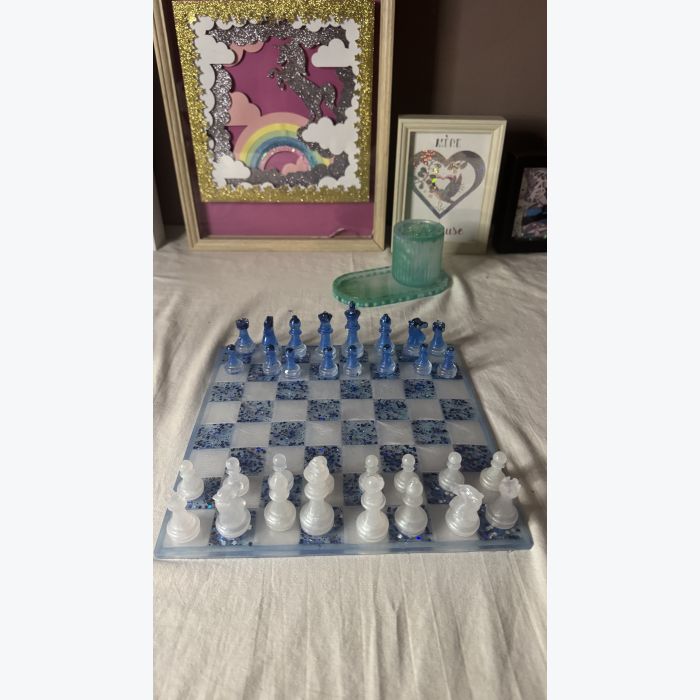 Echiquier en résine epoxy