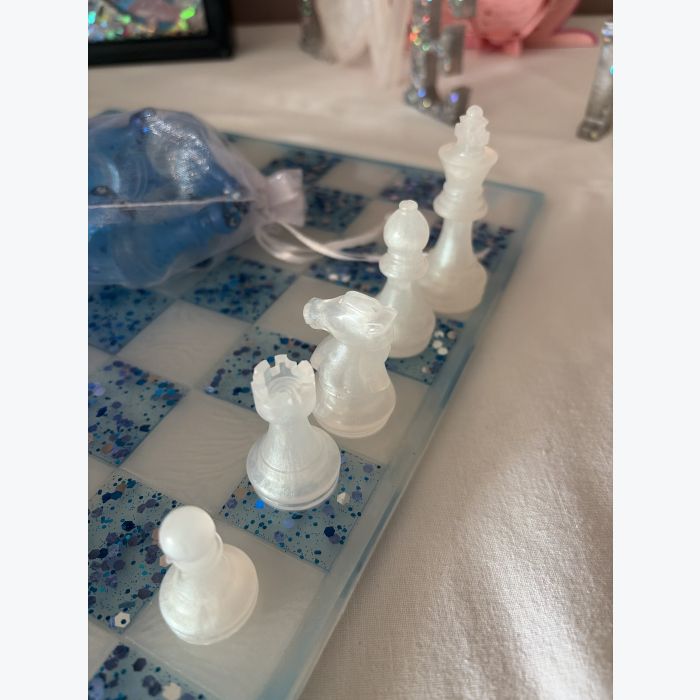 Echiquier en résine epoxy
