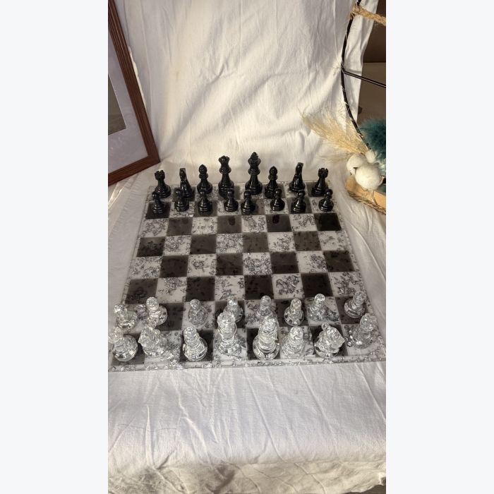 Echiquier en résine époxy