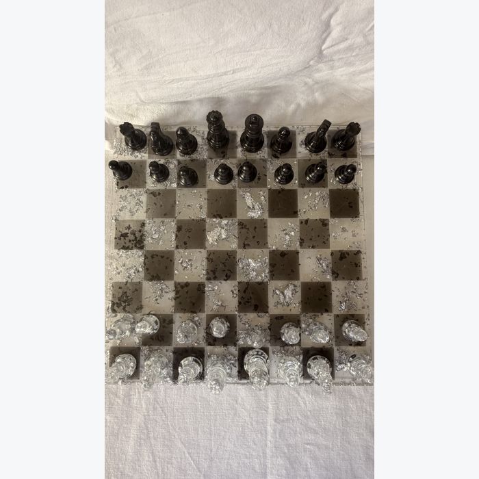 Echiquier en résine époxy